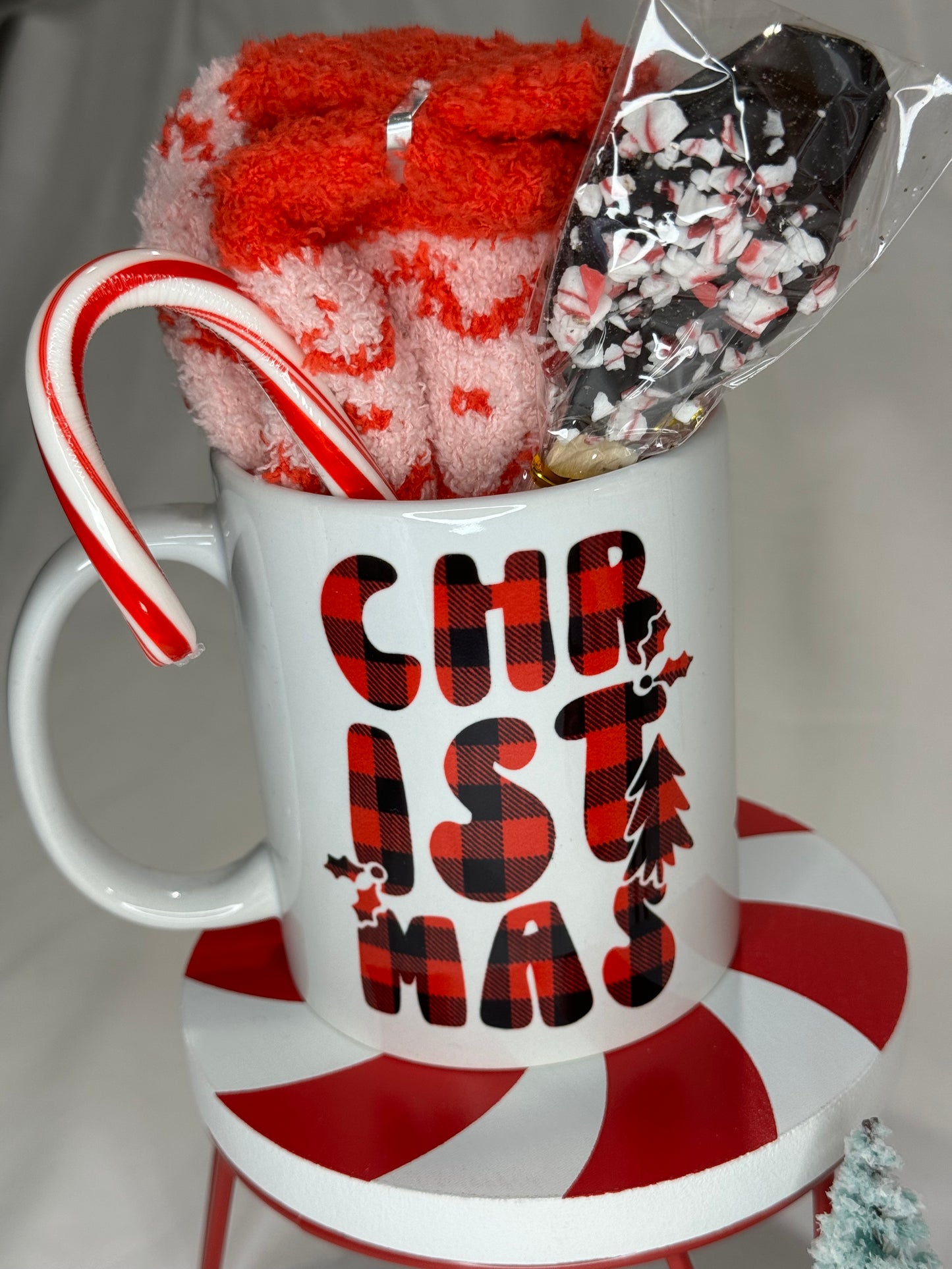 Christmas Plaid Mug