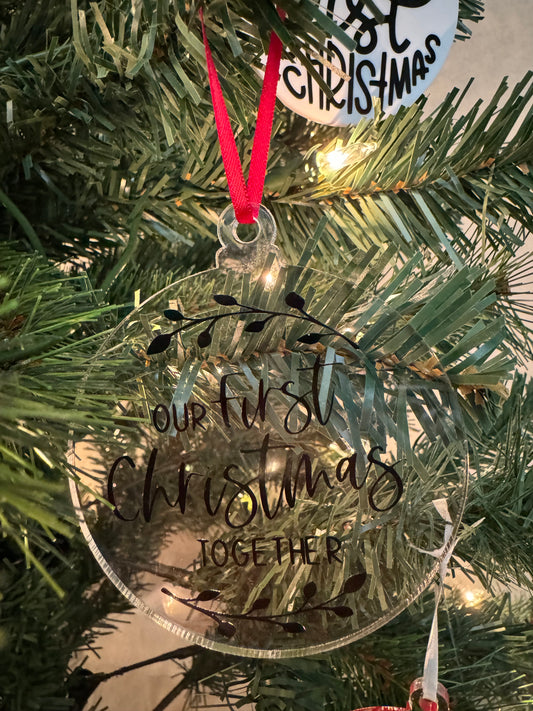 Our First Christmas Together Ornament