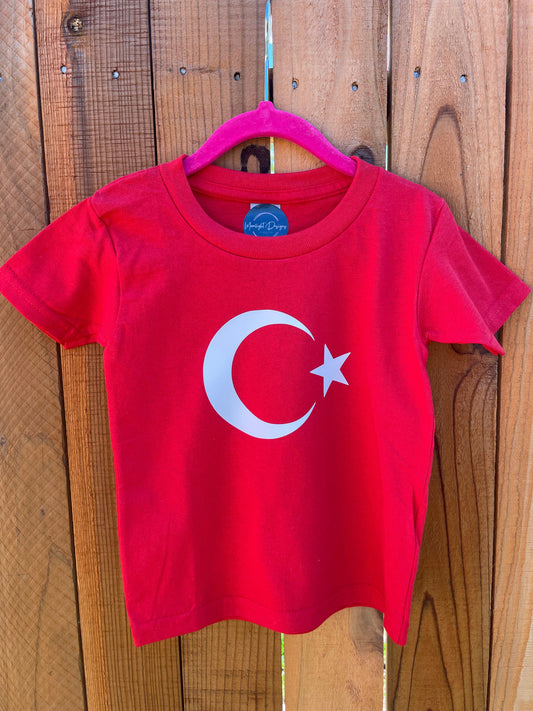Turkish Flag T-shirt - Baby/Toddler