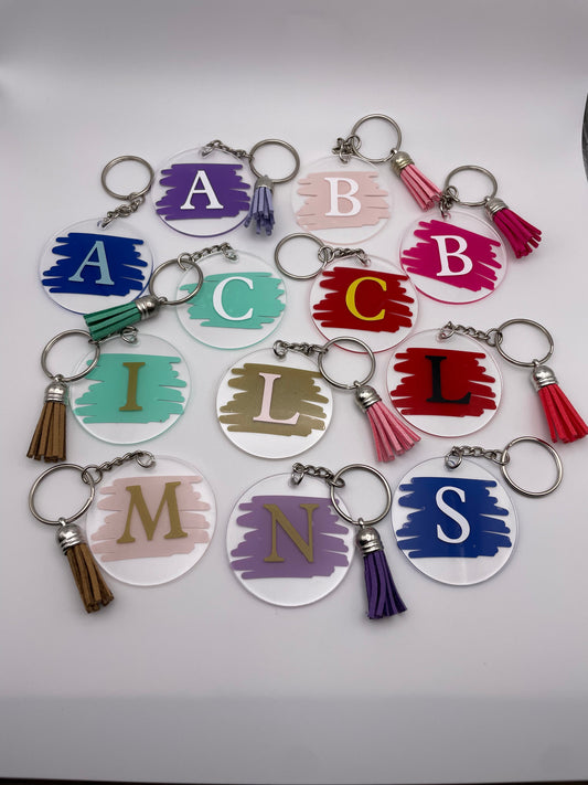 Monogram Keychains