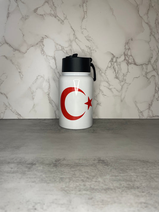 Turkish Flag Water Bottle