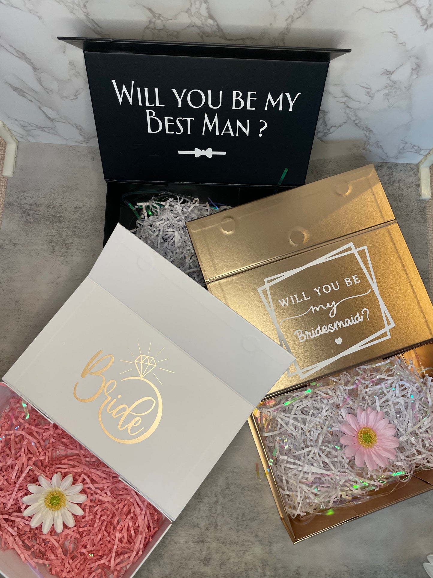 Bride Gift Box - Moon Light- Bridesmaid Proposal Box