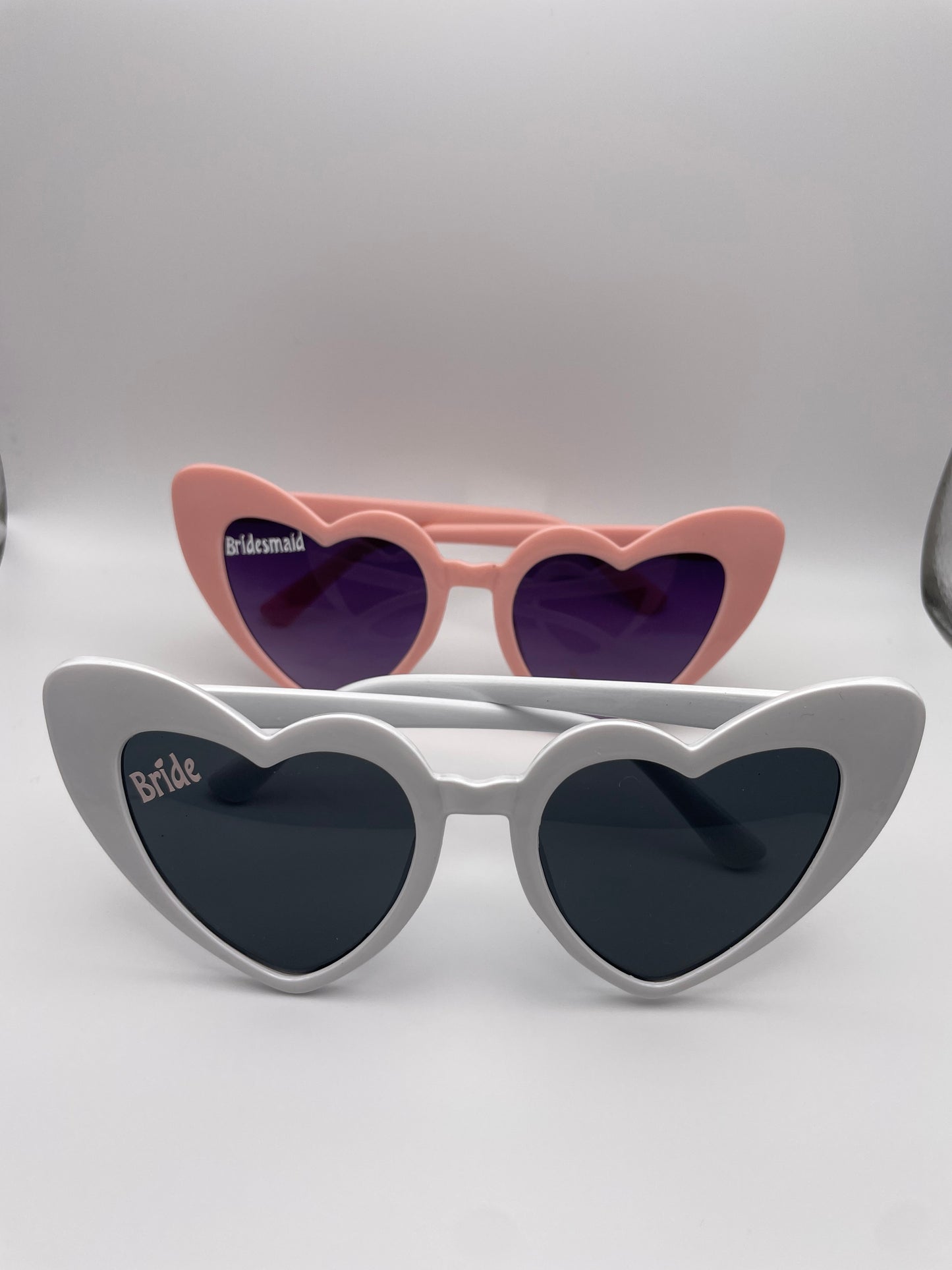 Heart Shaped Sunglasses for Bride & Bridesmaids